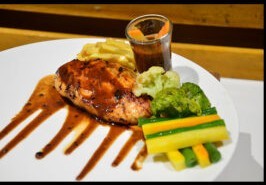 Chicken Steak Black Pepper Sauce